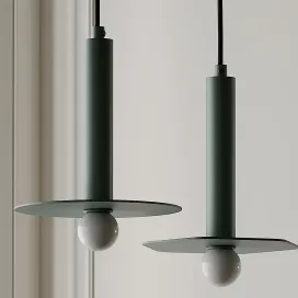 Forest green pendant by fild